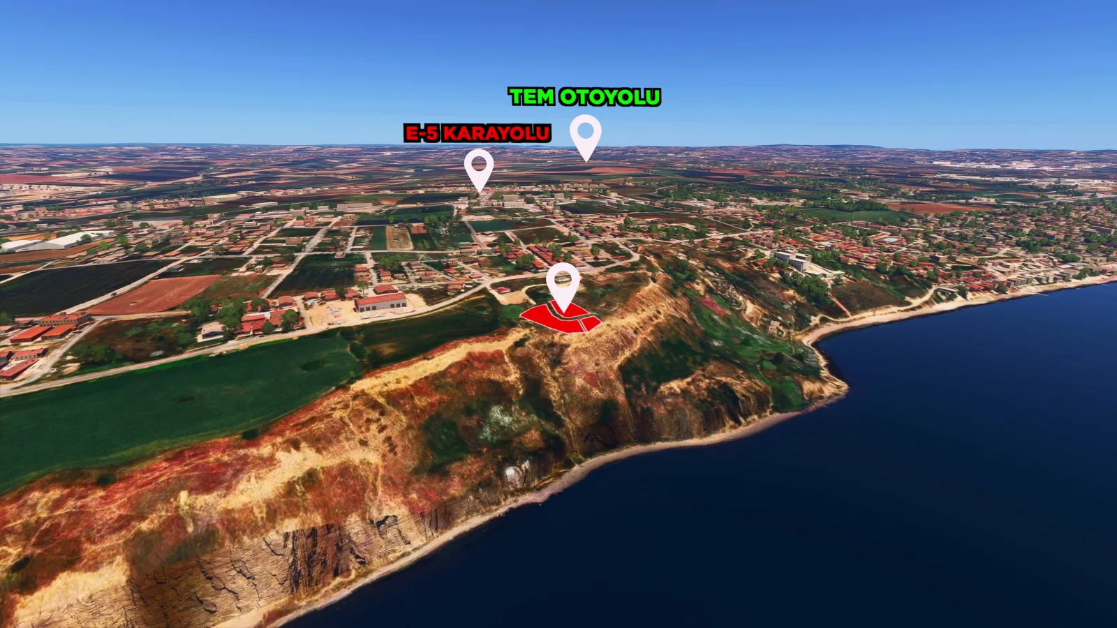 İSTANBUL SİLİVRİ CUMHURİYET MH. SATILIK 2761 m² ARSA